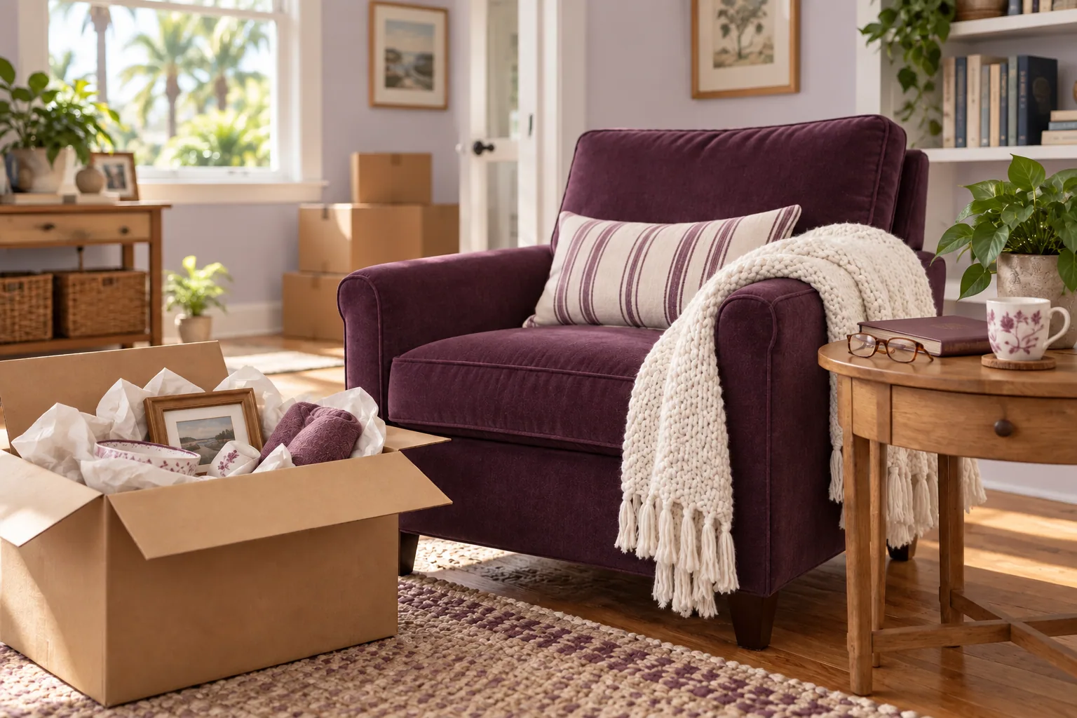 Familiar comforts and clear access help a loved one settle in at a comfortable pace.
